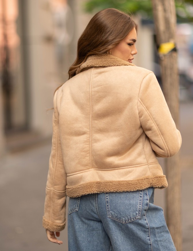 HAVEONE GIUBBOTTO  ECO MONTONE