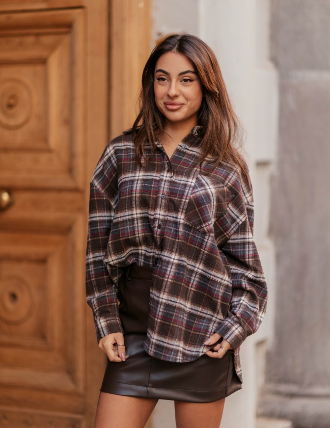 VICOLO CAMICIA  QUADRO OVER