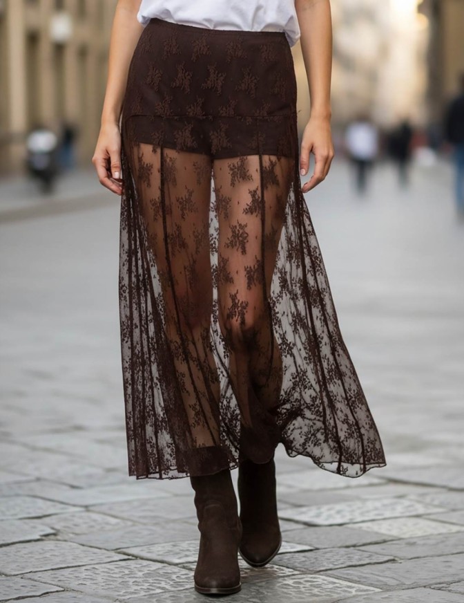 VICOLO GONNA  LUNGA PIZZO...