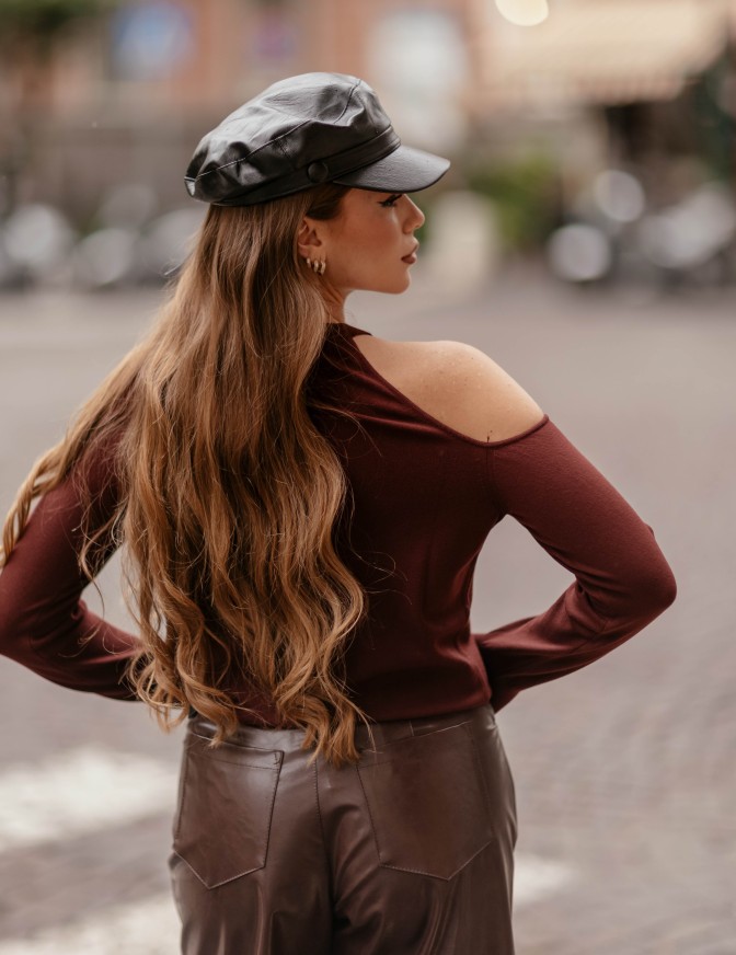 VICOLO MAGLIA  BASIC BUCO