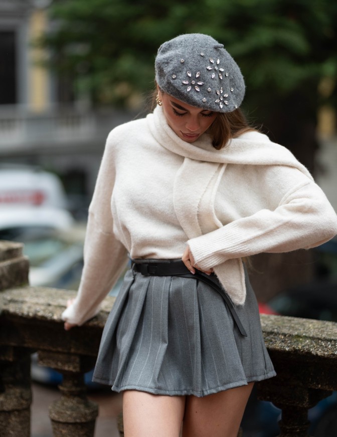 HAVEONE MAGLIA  SCIARPA