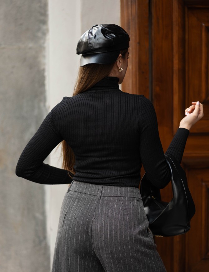 ONLY MAGLIA  COSTINE COLLO...