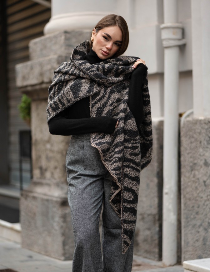 PIECES SCIARPA  ZEBRA