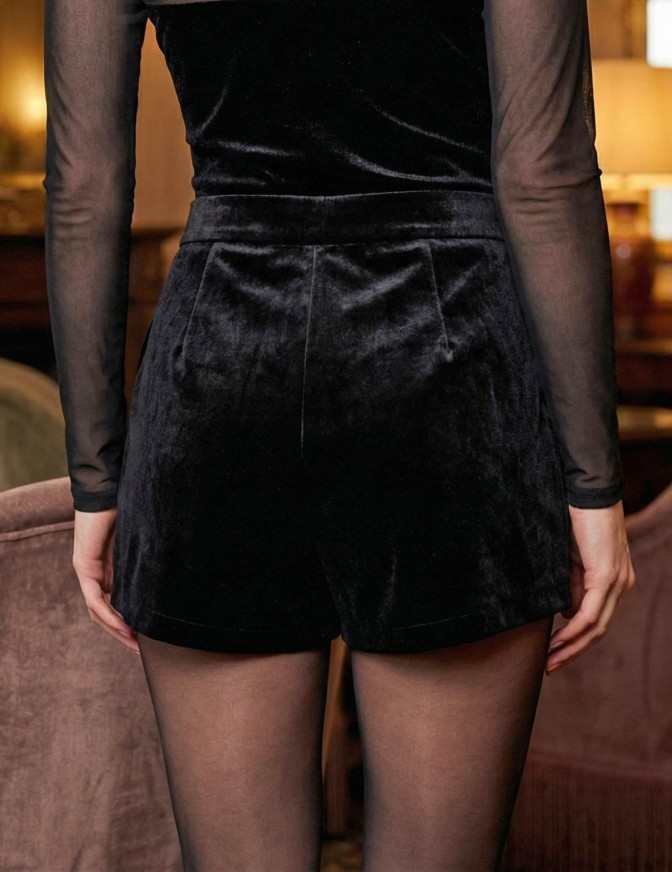VICOLO SHORT  VELVET 