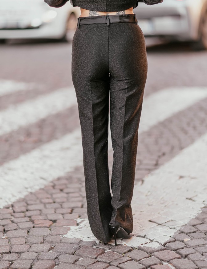 VICOLO PANTALONI  GLITTER...