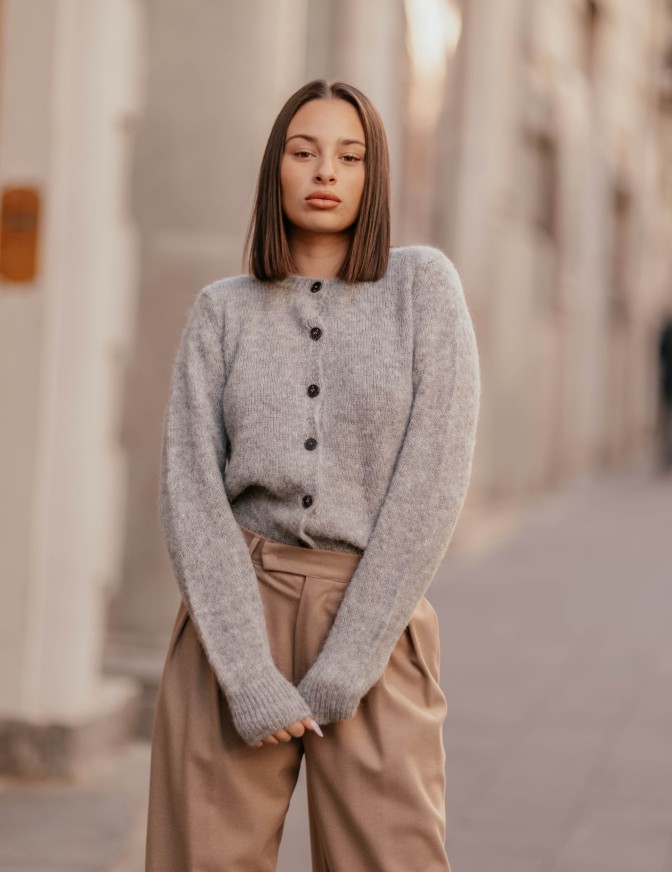 VICOLO CARDIGAN  GIRO BOTTONI