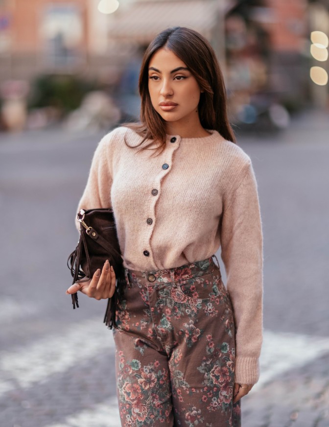 VICOLO CARDIGAN  GIRO BOTTONI