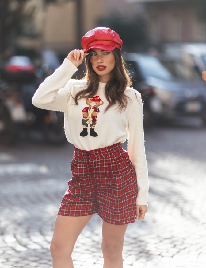 VICOLO MAGLIA  TEDDY XMAS