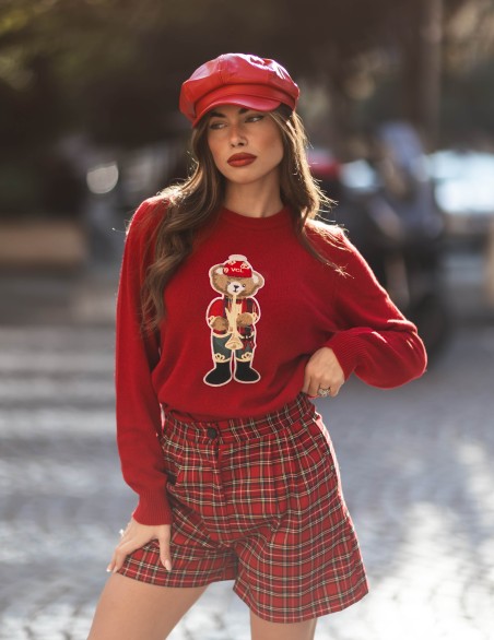 VICOLO MAGLIA  TEDDY XMAS