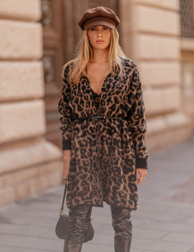 VICOLO CARDIGAN  MAC CINTURE