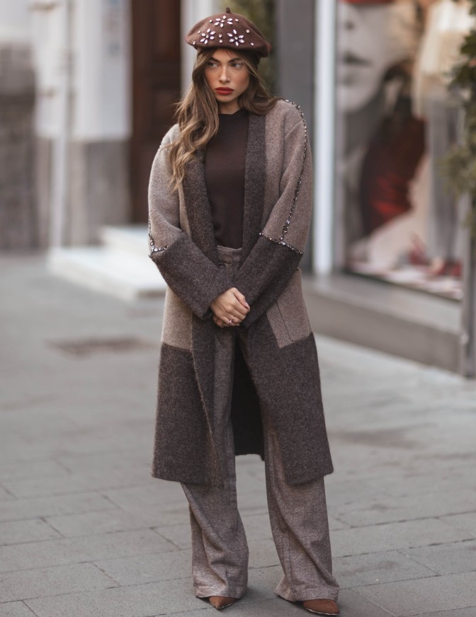 VICOLO CAPPOTTO  BICOLOR...