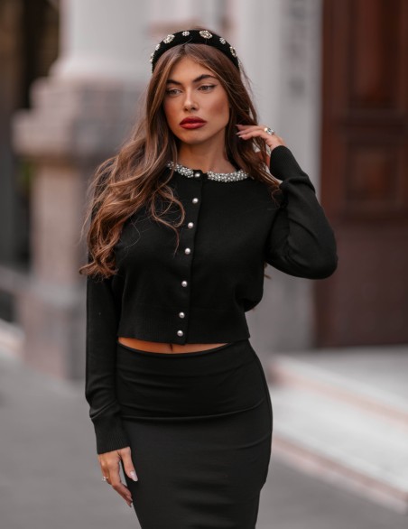 YOU DECIDE CARDIGAN  COLLO...