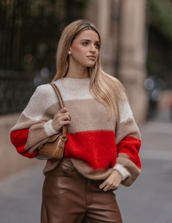 HAVEONE MAGLIA  TRICOLOR