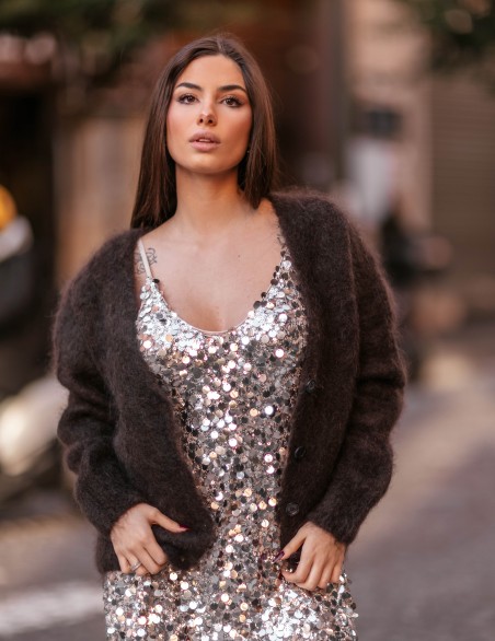 HAVEONE CARDIGAN  MOHAIR