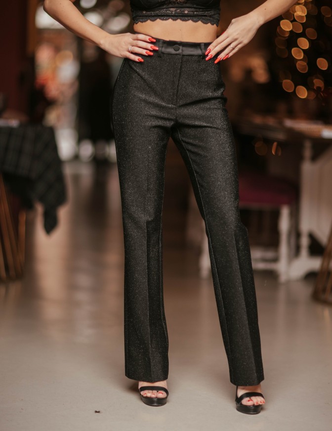 VICOLO PANTALONI  GLITTER...