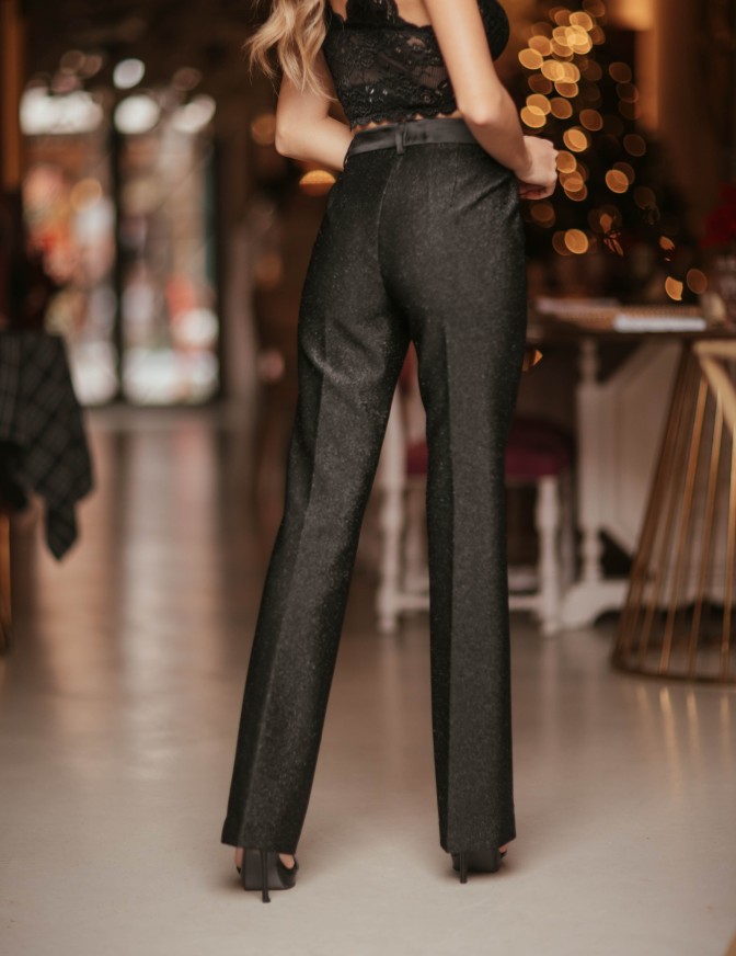 VICOLO PANTALONI  GLITTER...