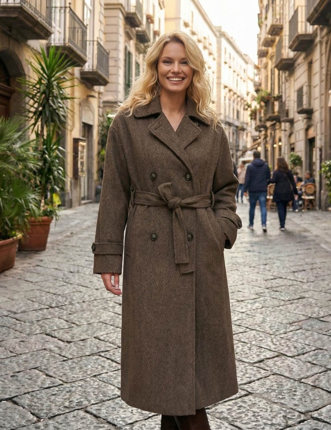 ONLY CAPPOTTO  LU CINTURA