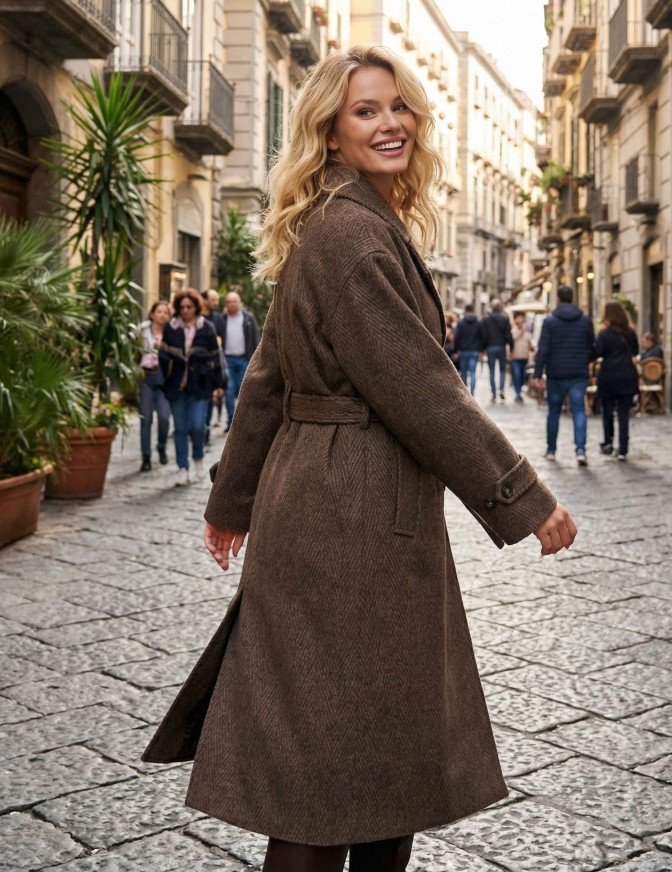 ONLY CAPPOTTO  LU CINTURA