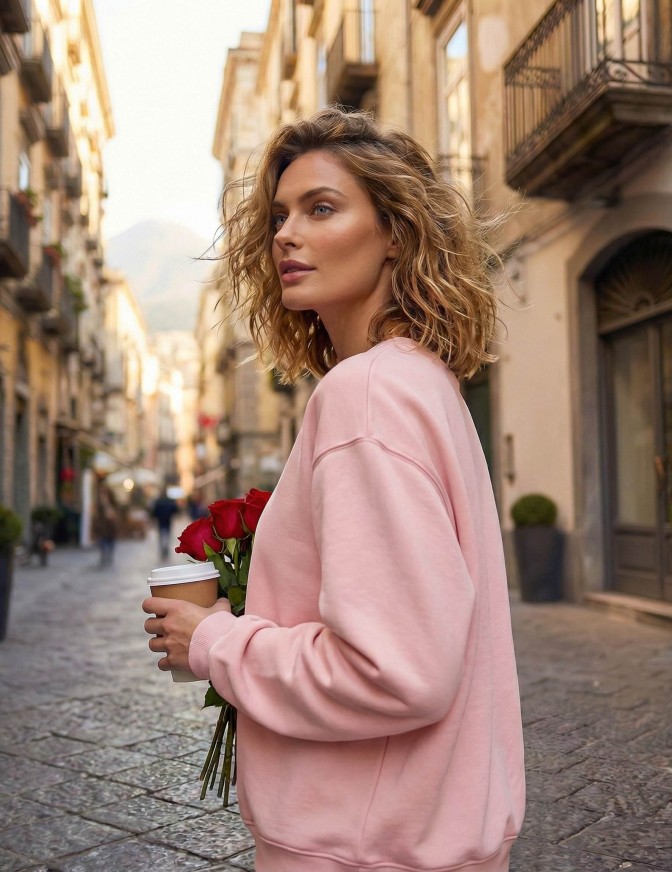 VICOLO FELPA  BASIC OVER