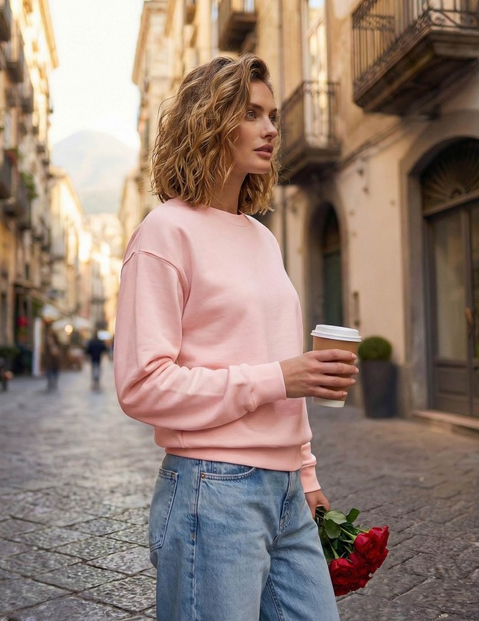 VICOLO FELPA  BASIC OVER