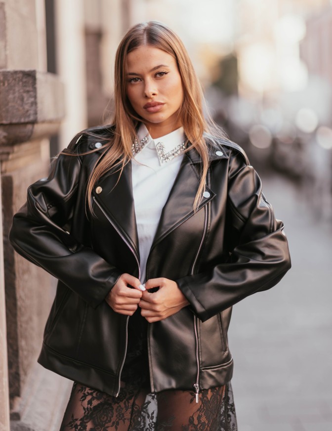 HAVEONE GIUBBOTTO  CHIODO