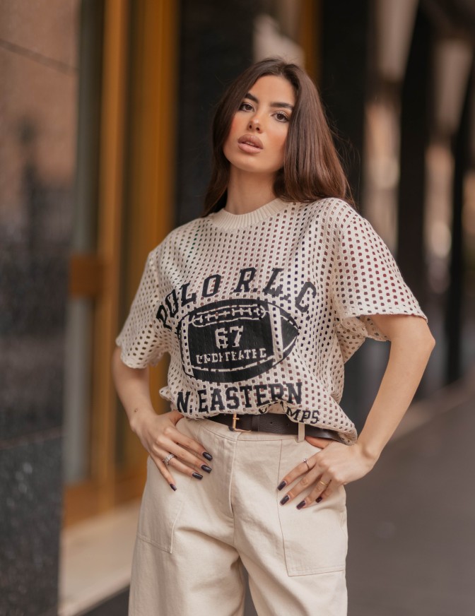 LE STREGHE MAGLIA TRAFORATA