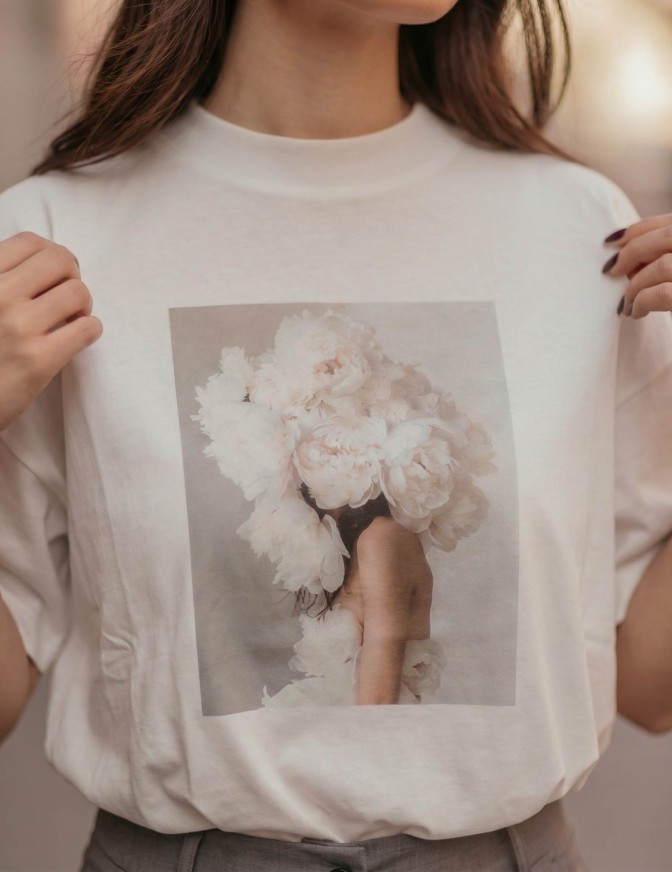 VICOLO TSHIRT  BOUQUET