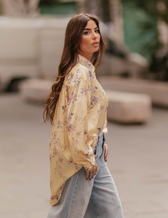 LE STREGHE CAMICIA  FIORI