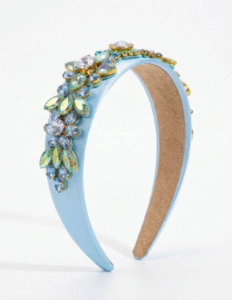 DOLLS CERCHIETTO  RASO STRASS