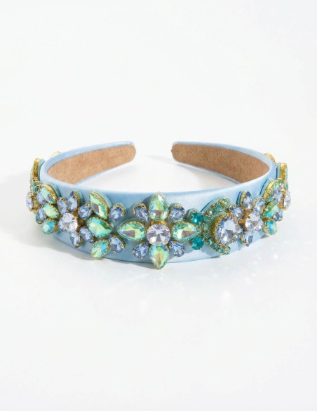 DOLLS CERCHIETTO  RASO STRASS