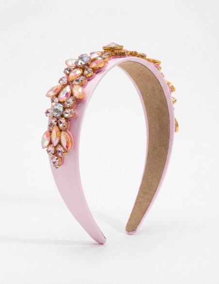 DOLLS CERCHIETTO  RASO STRASS