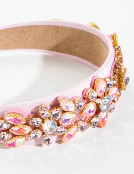 DOLLS CERCHIETTO  RASO STRASS