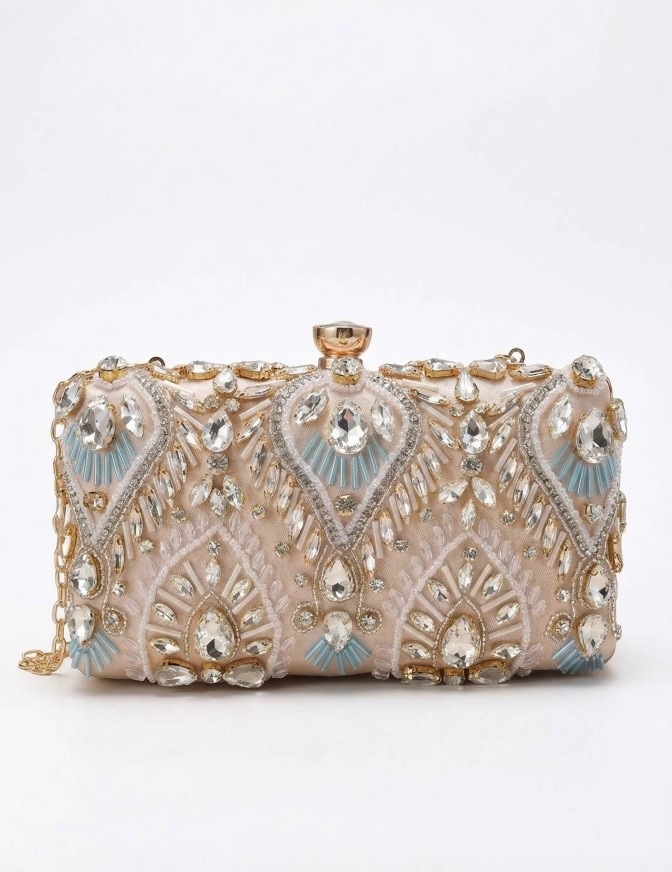 DOLLS BORSA SMALL APPLICAZIONI AZZURRO