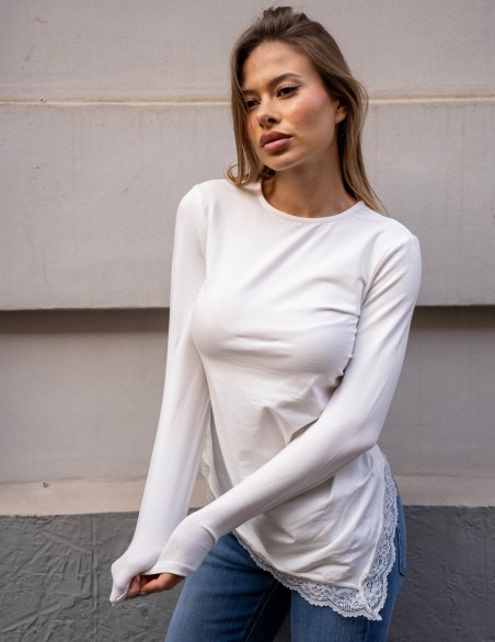 ONLY MAGLIETTA ASIMMETRICA...