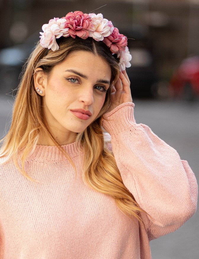 DOLLS CERCHIETTO  BIG FLOWERS