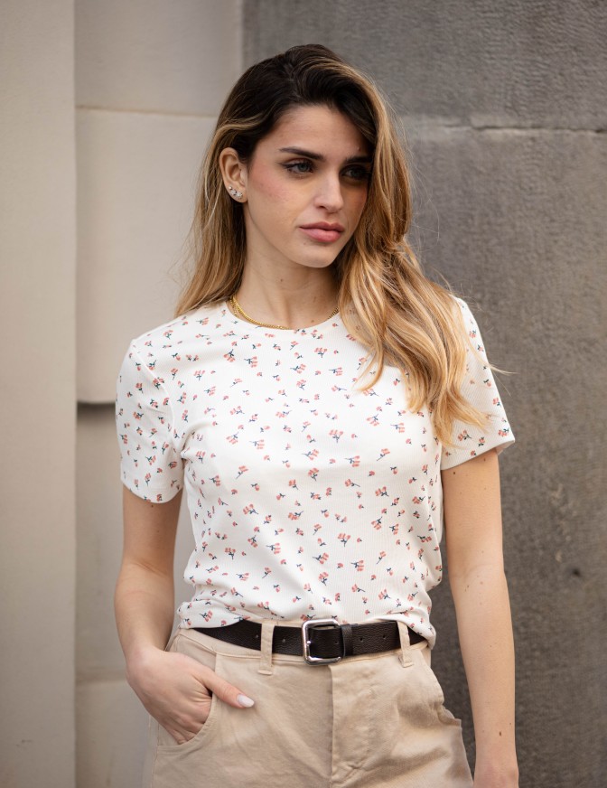 ONLY TSHIRT SLIM  MM ROSE