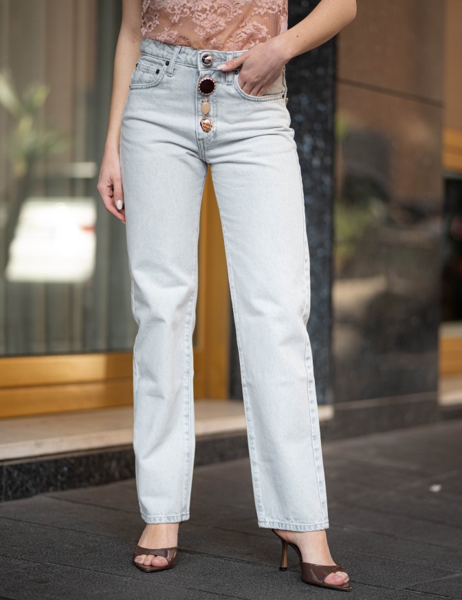 VICOLO JEANS  ZOE BOTTONI...
