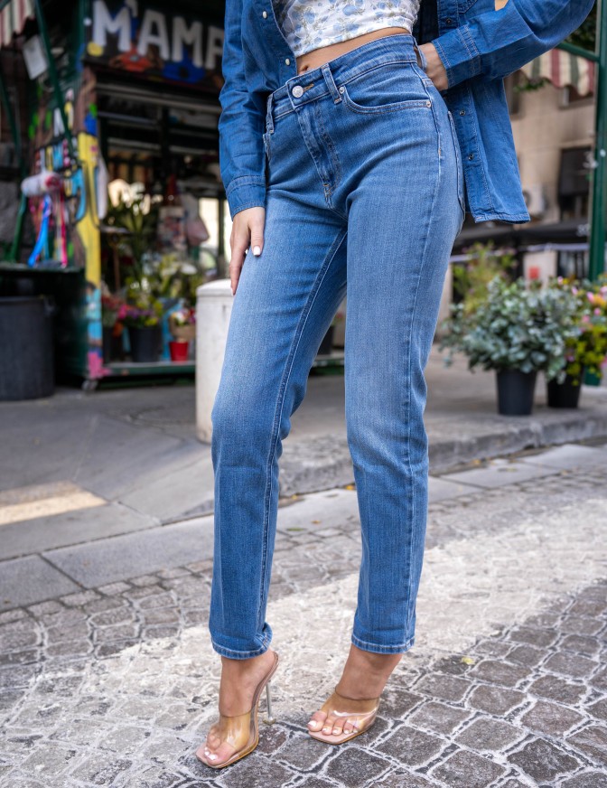 VICOLO JEANS  DAISY BLU