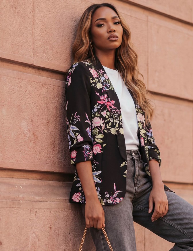 PIECES GIACCA  FLOWER