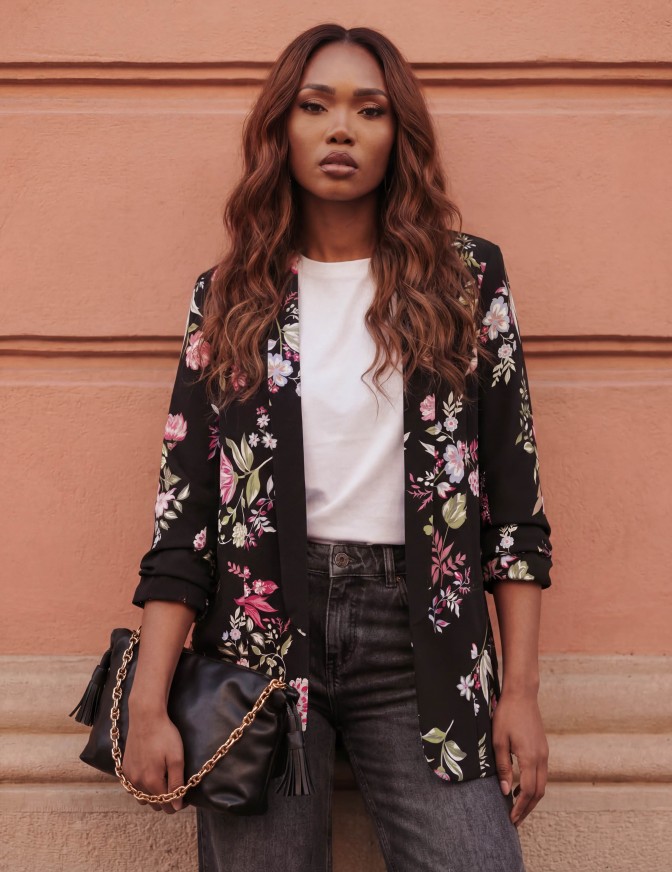 PIECES GIACCA  FLOWER