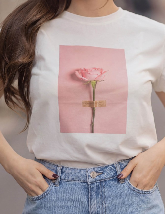 VICOLO TSHIRT  ROSA