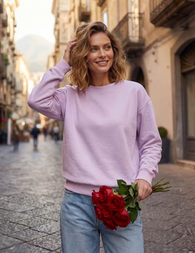 VICOLO FELPA  BASIC OVER