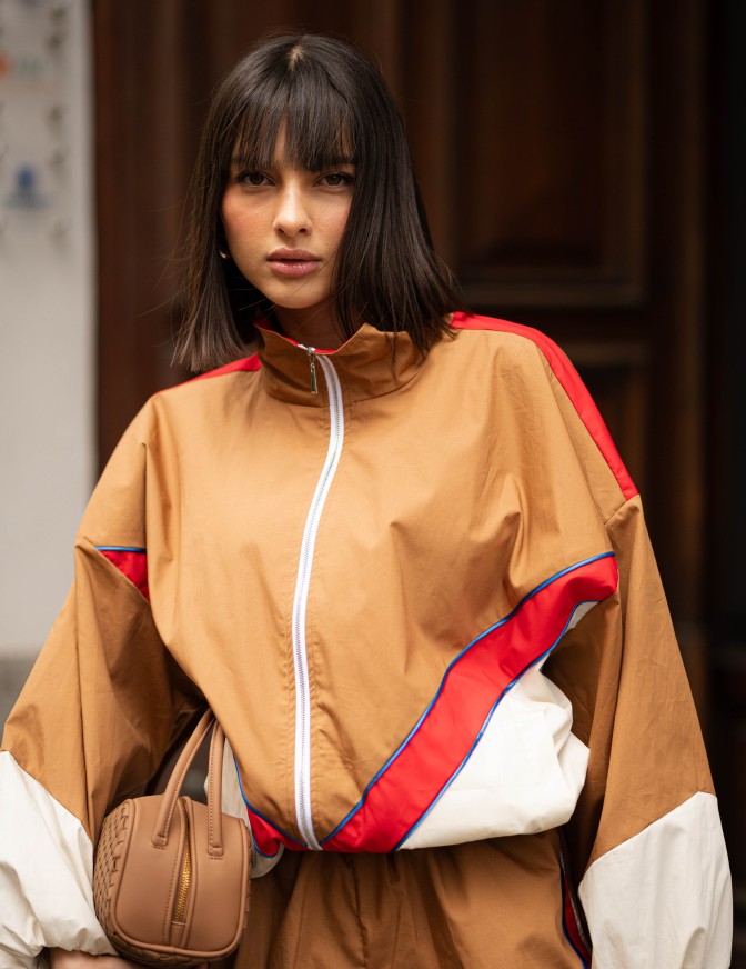 HAVEONE GIUBBOTTO  BOMBER TRICOLOR