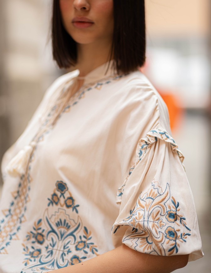 HAVEONE CAMICIA  ETNICA