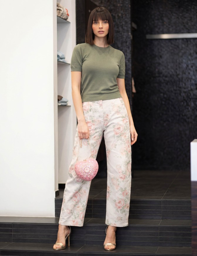VICOLO JEANS COLOR  ROSE