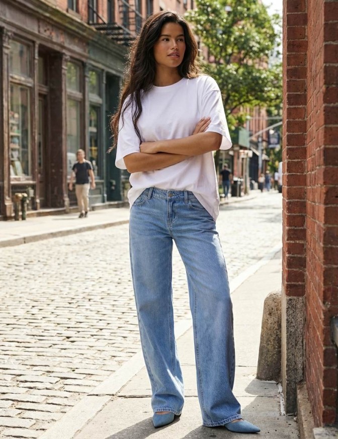 ONLY JEANS VITA BASSA...