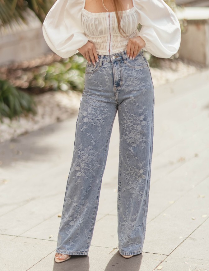 LE STREGHE JEANS  RICAMI