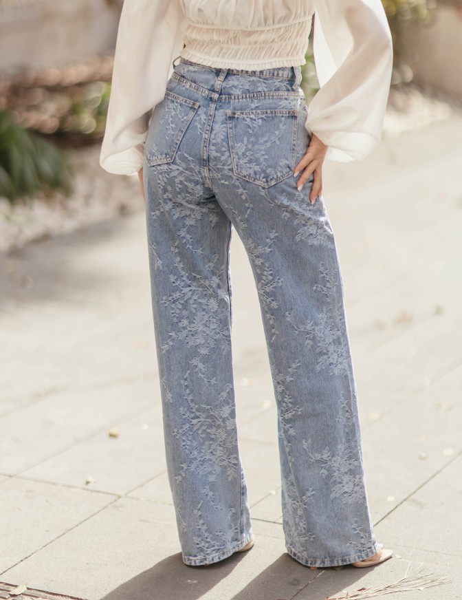 LE STREGHE JEANS  RICAMI