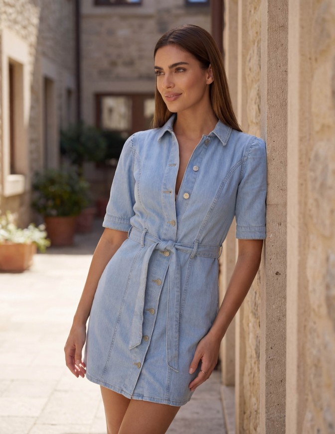 ONLY ABITO CORTO DENIM MM...