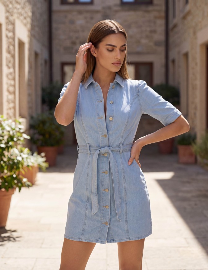 ONLY ABITO CORTO DENIM MM...